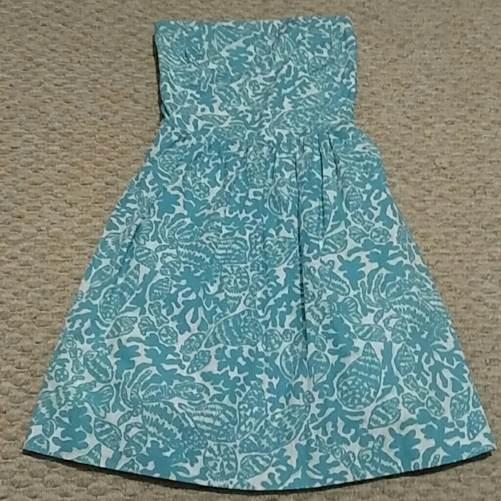 COPY - Lilly Pulitzer Strapless Dress Size XS